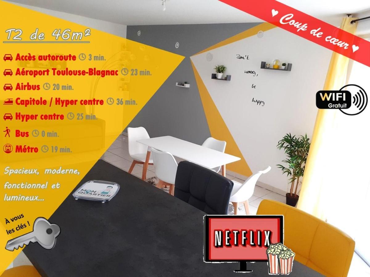 (-; Eldorado Saint-Jacques Au Nord De Toulouse ;-) 아파트 외부 사진